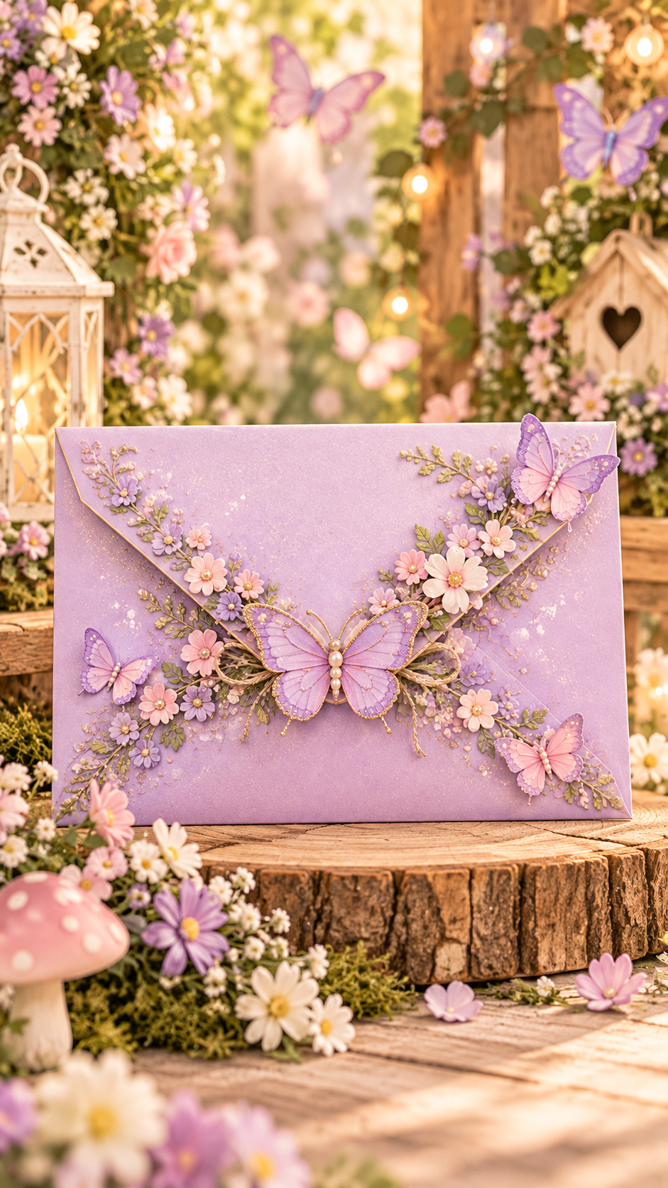 Envelope do Jardim Encantado